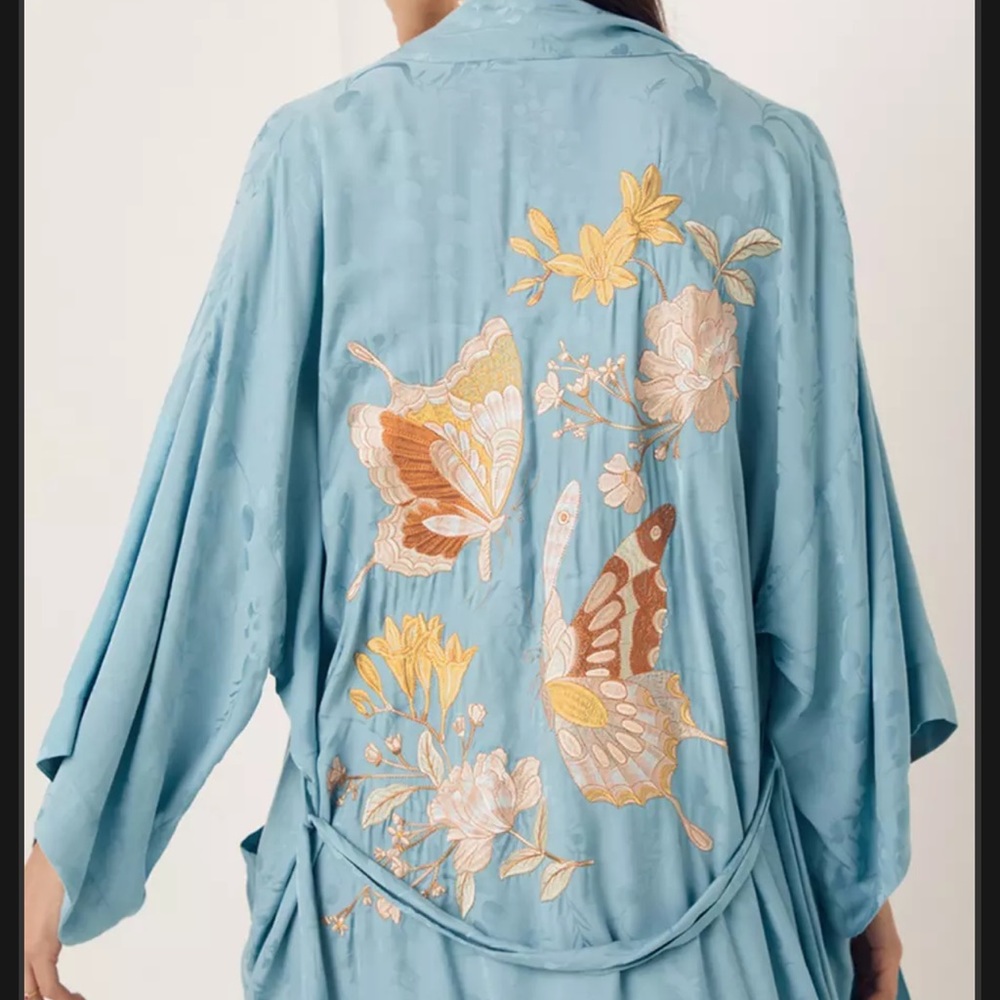 Spell and the Gypsy Collective sapphire kimono